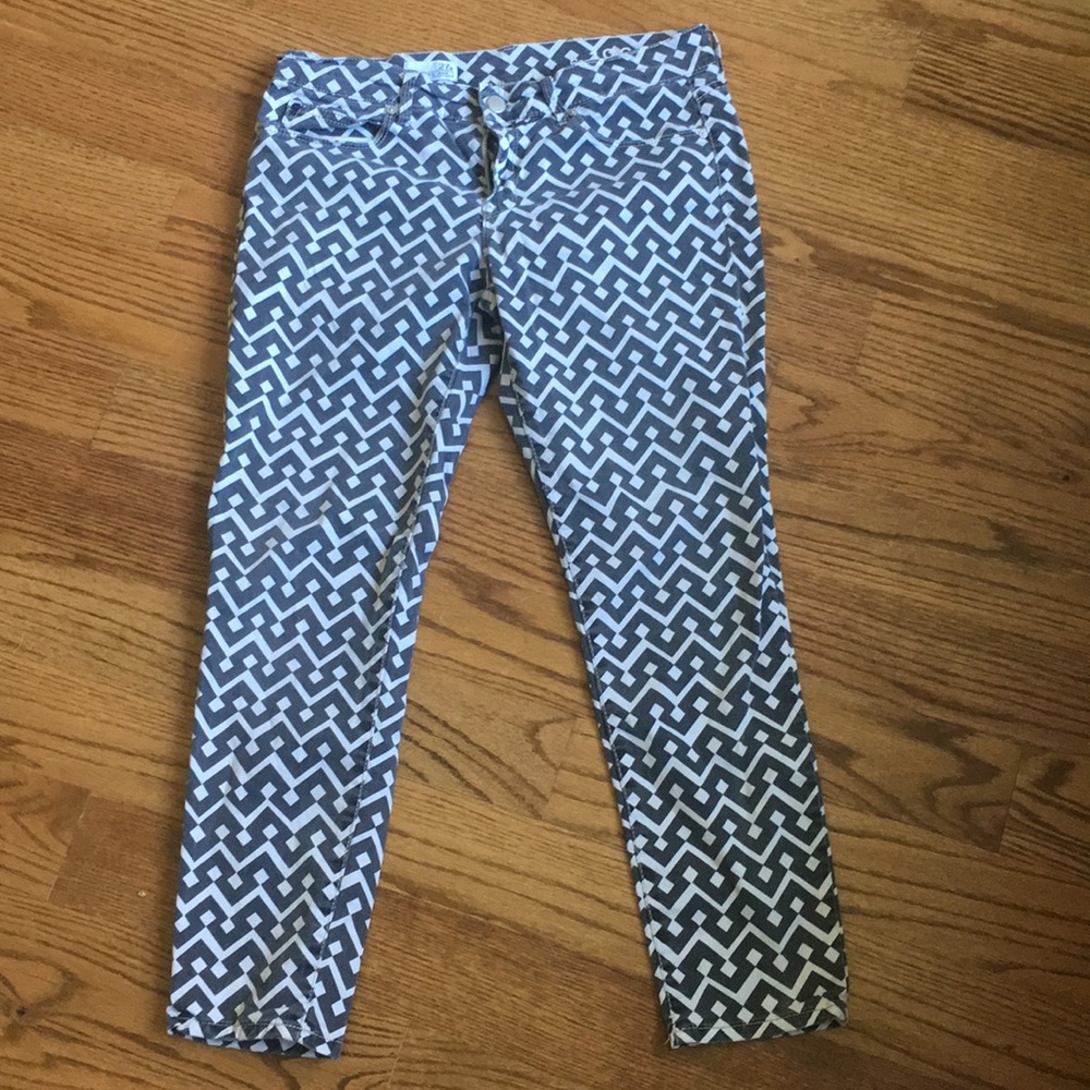 Cropped geometric legging jeans from Gap